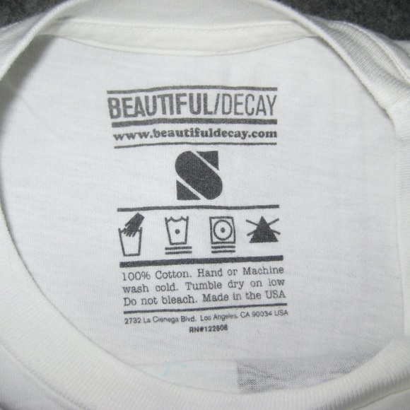 BEAUTIFUL DECAY 2008 "Mushroom Cloud" S/S Shirt - Picture 3 of 5